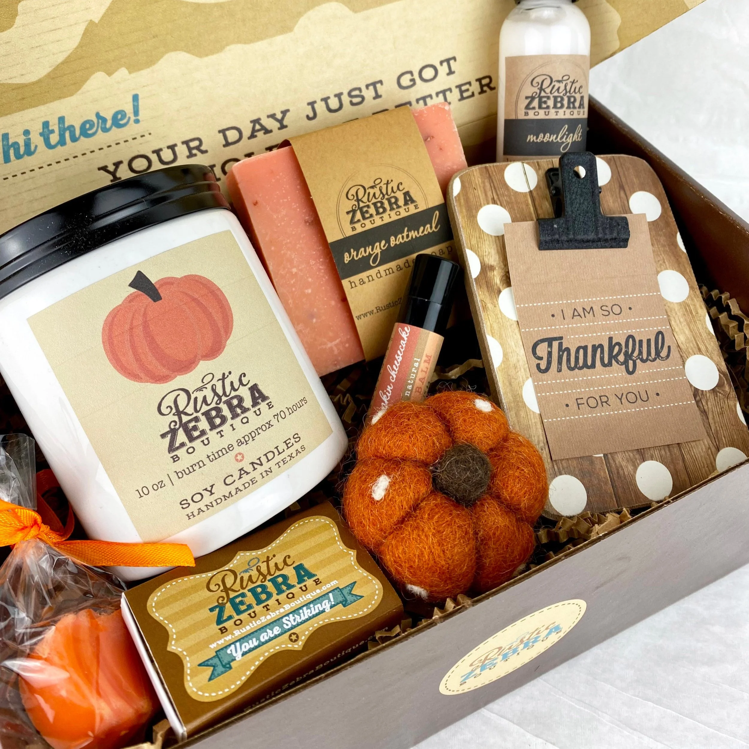 SUBSCRIPTION CANDLES + GIFT BOXES — Rustic Zebra Boutique